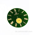 Gemstone Green Golds und Watch Dial Watch Teile